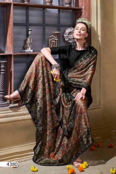 Black Forest By 5D Designer Brasso Saree Collection